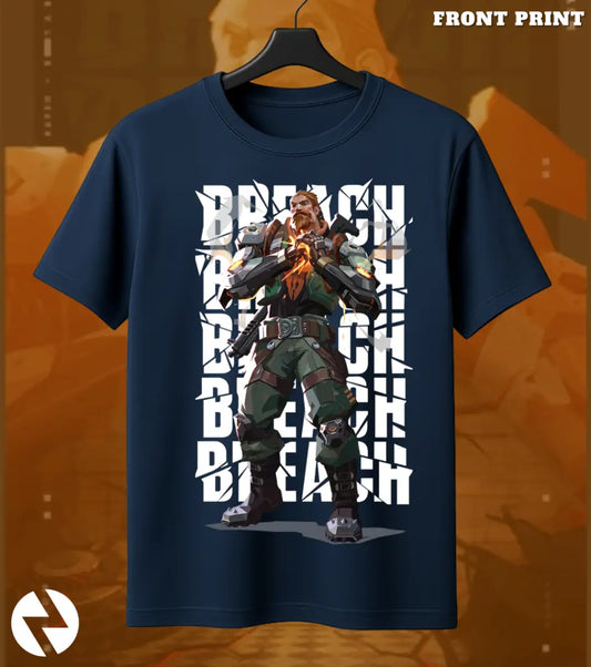 Breach - Shockwave Core Valorant T Shirt | Break the Frontline Tee - Valorant