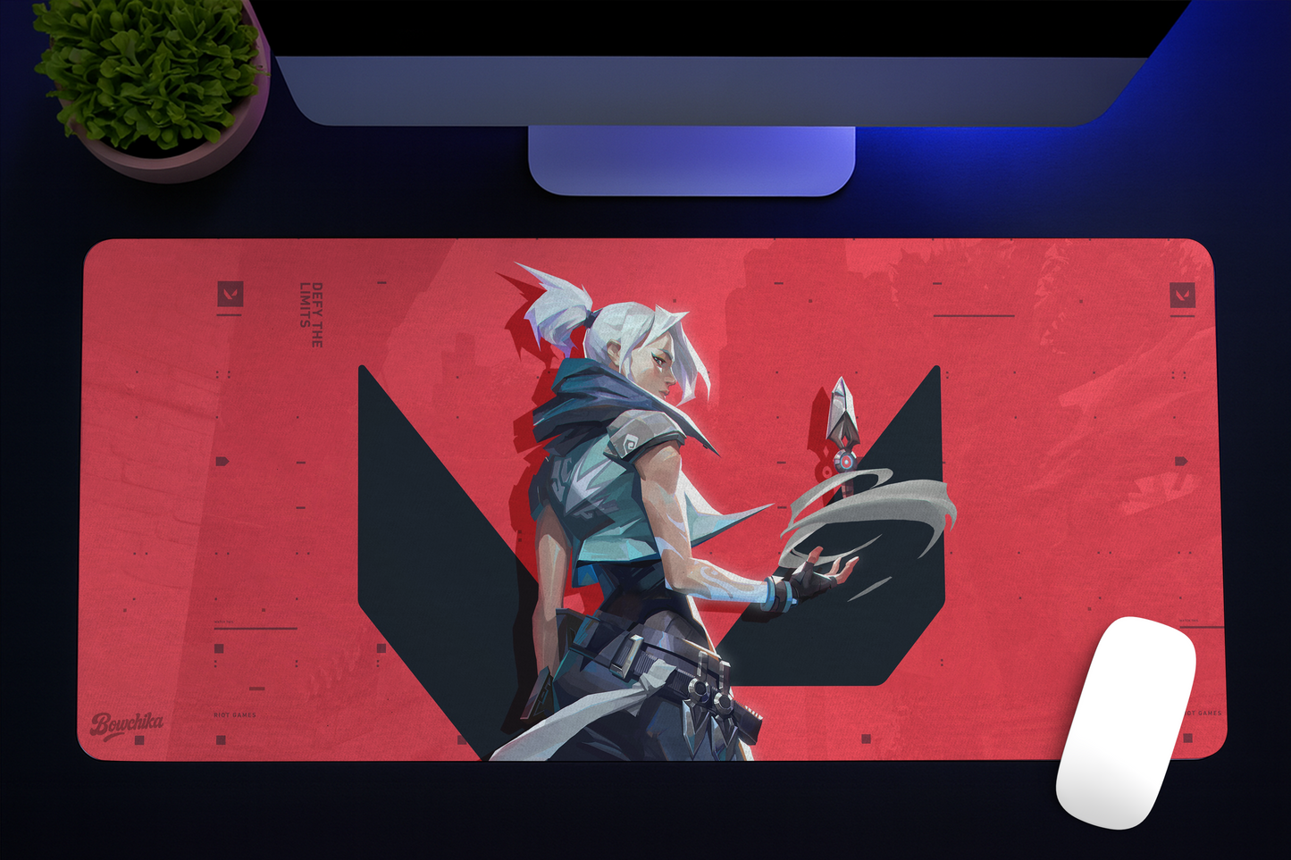 Valorant Jett XL Gaming Mousepad Defy the Limits Edition