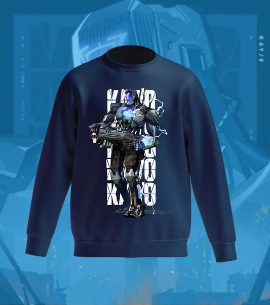 KAY/O Null Protocol Sweatshirt – Valorant Edition - Navy / Regular / XS - Valorant
