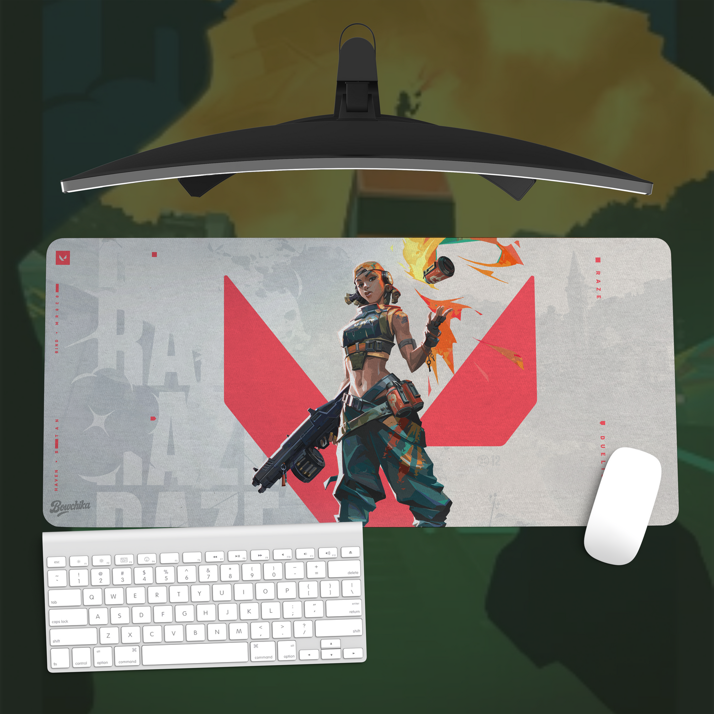 Valorant Raze XL Gaming Mousepad Boom Squad Edition