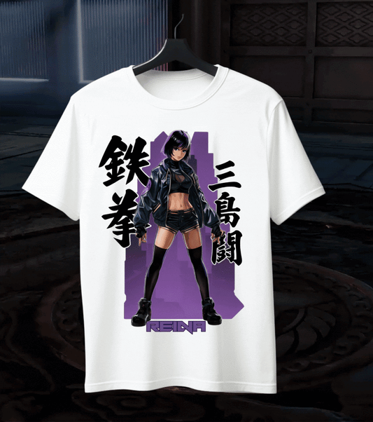 Reina – The Purple Lightning Tee - Tekken