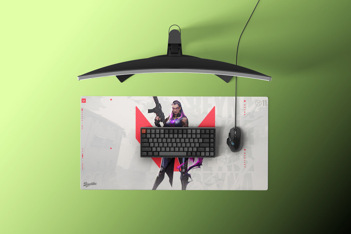 Valorant Reyna XL Gaming Mousepad Soul Stealer Edition