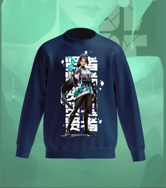 Sage Guardian Sweatshirt – Valorant Edition - Navy / Regular / XS - Valorant