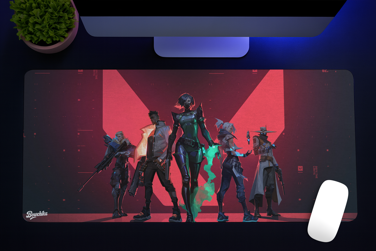 Valorant Agents XL Gaming Mousepad Squad Edition