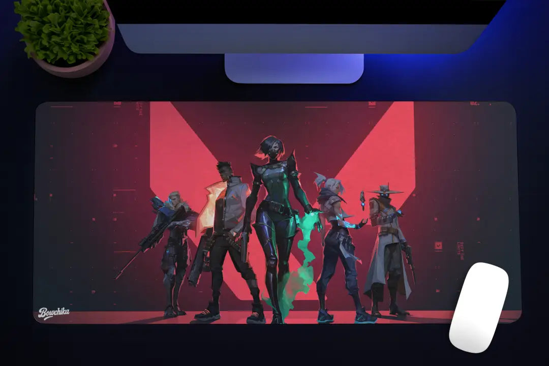 Valorant Agents XL Gaming Mousepad Squad Edition - Valorant