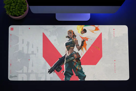 Valorant Raze XL Gaming Mousepad Boom Squad Edition - XL 80 x 33 Cm - Valorant