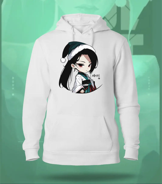 Valorant Sage Regular Hoodie | Chibi Edition - White / XS - Valorant