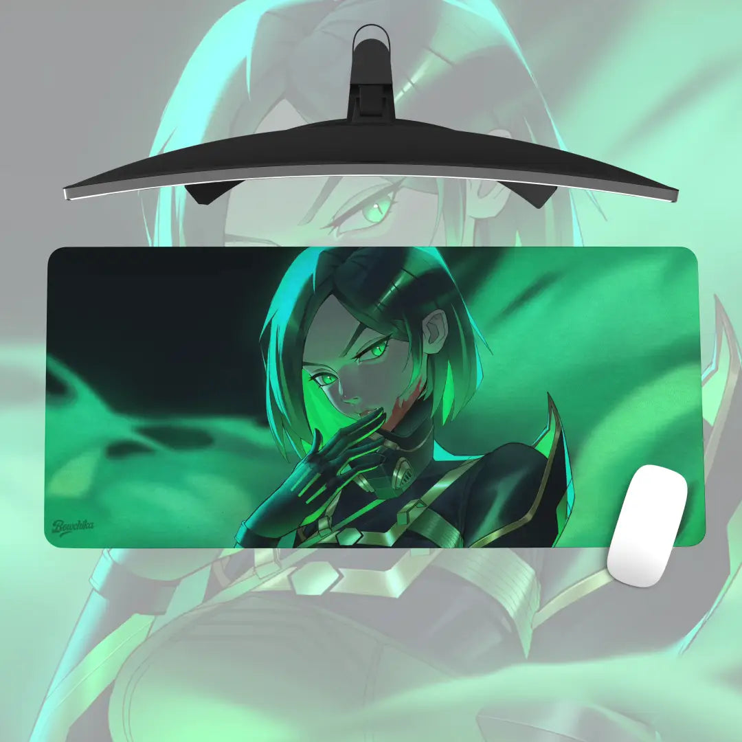 Valorant Viper Poison Mist Desk Mat - Valorant