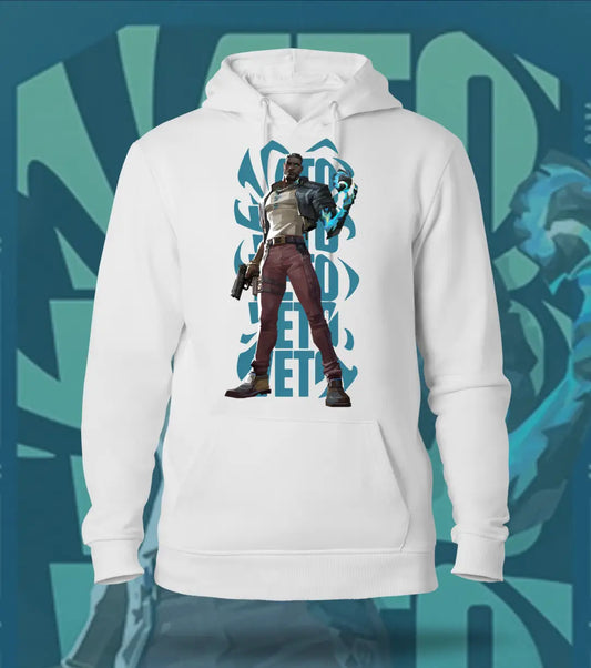 VETO Valorant Regular Hoodie - White / XS - Valorant