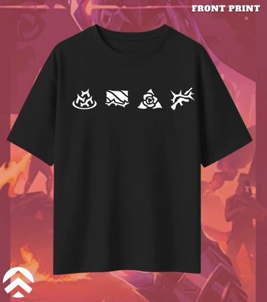 Vyse – Shadow Serpent Valorant Oversized T Shirt | Heavyweight Streetwear - Valorant