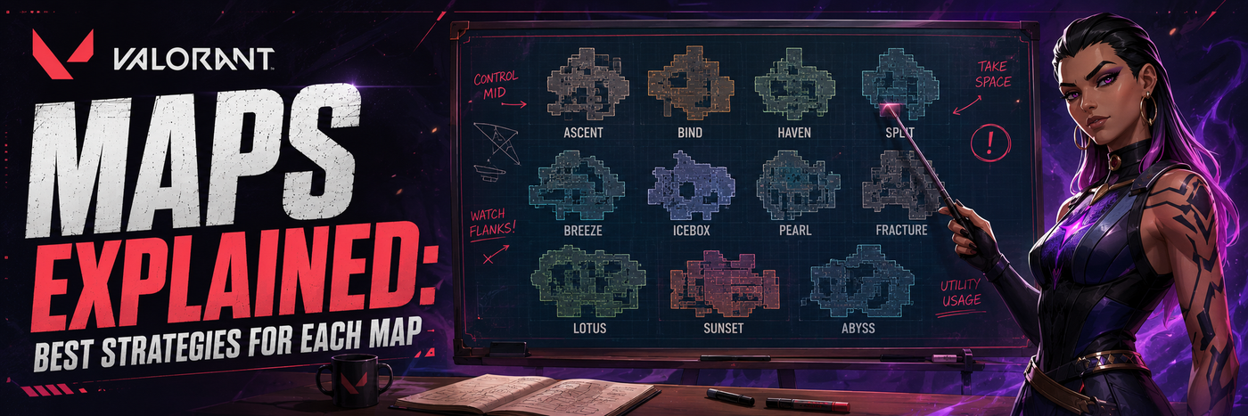Valorant Maps Explained: Best Strategies for Each Map