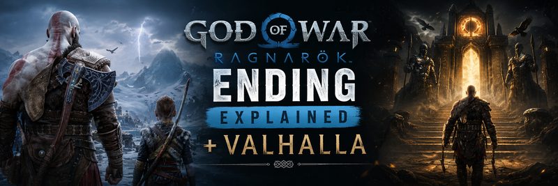 God of War Ragnarok ending explained + Valhalla