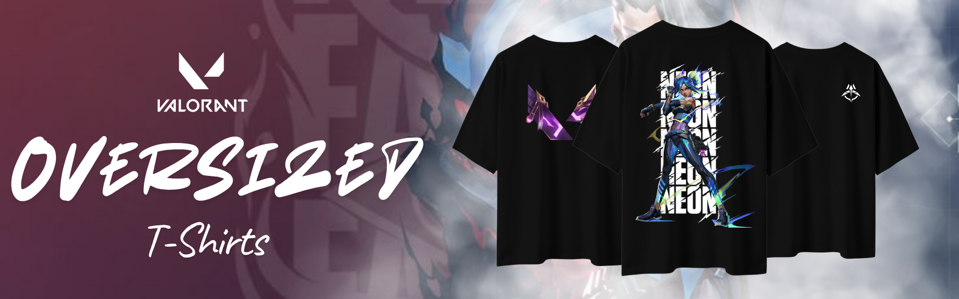 Valorant Oversized T-shirts