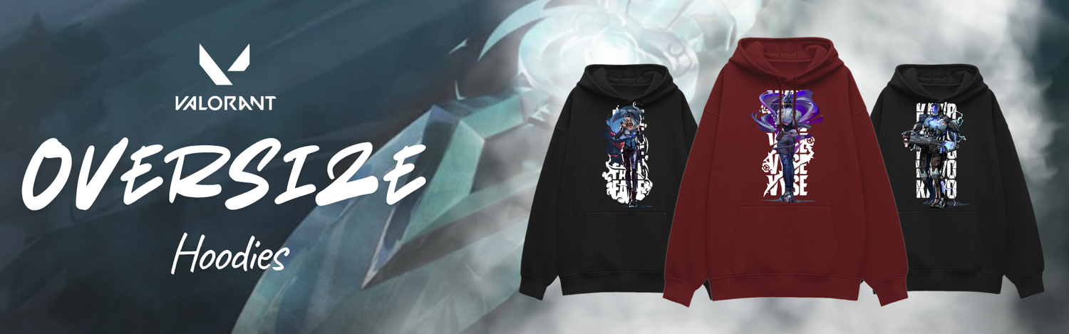 Valorant Oversize Hoodies