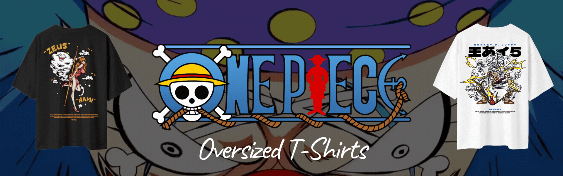 One Piece Oversized T-Shirt
