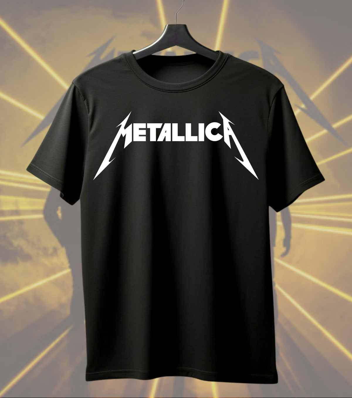 Metallica Skull Warrior Graphic T-Shirt