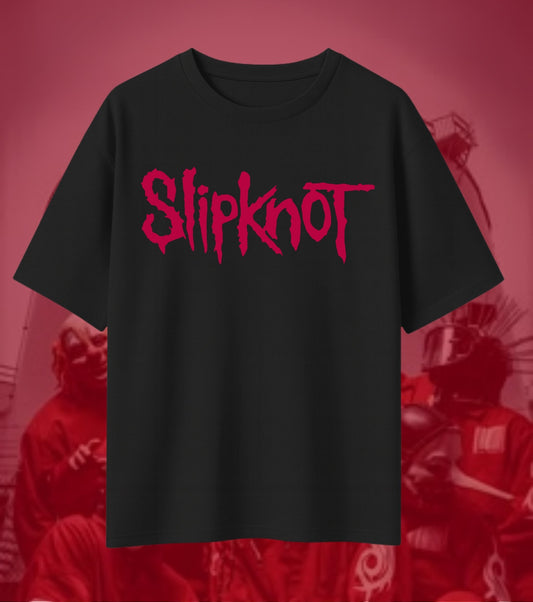 Slipknot Screaming Skull Graphic Oversized T-Shirt