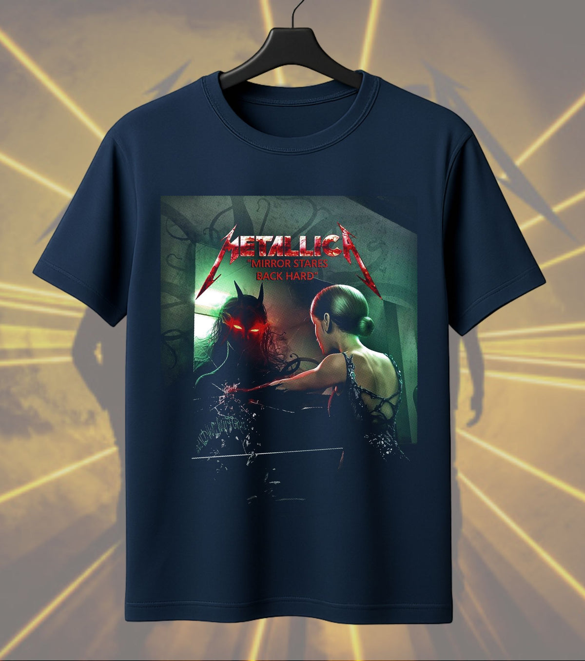 Metallica Dark Figure Graphic T-Shirt