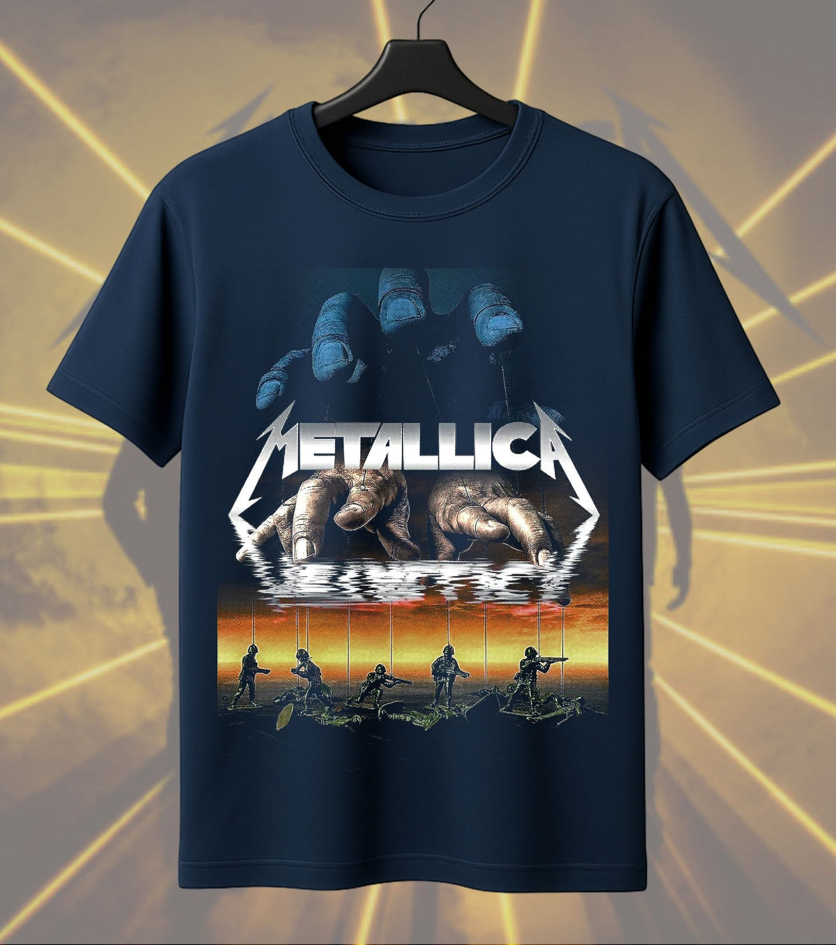 Metallica Surreal Hands Graphic T-Shirt