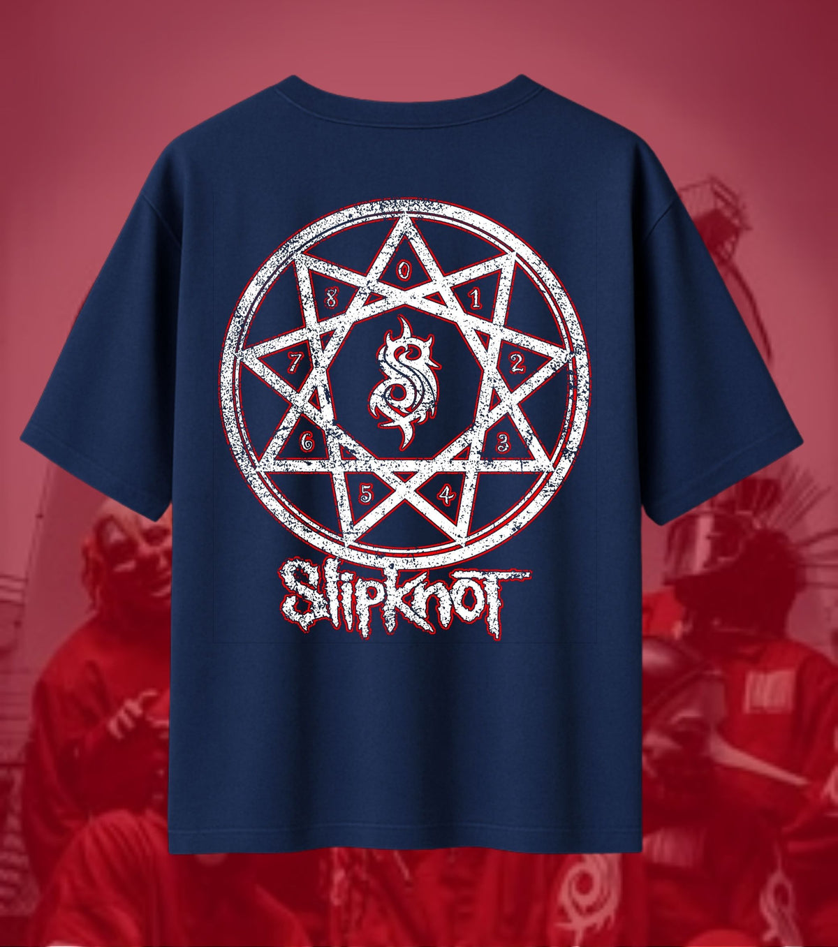 Slipknot Dark Ritual Graphic Oversized T-Shirt