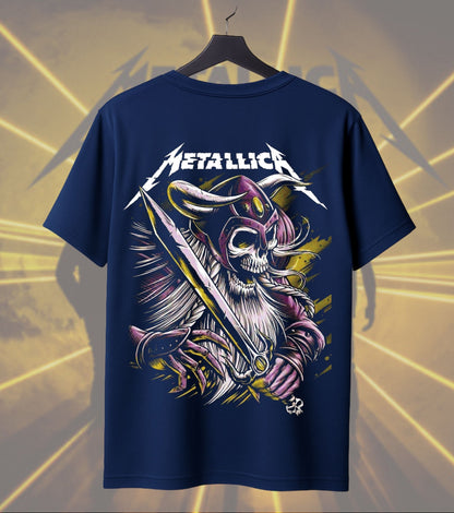 Metallica Mystic Purple Warrior Graphic T-Shirt