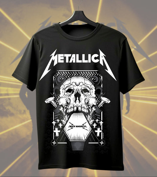 Metallica Graveyard Skull Graphic Regular T-Shirt