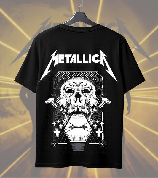 Metallica Graveyard Skull Graphic Regular T-Shirt