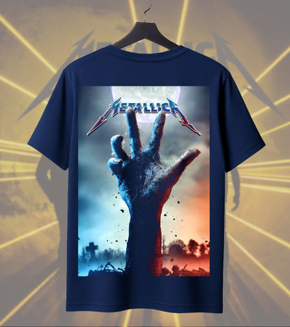 Metallica Rising Dead Hand Graphic Regular T-Shirt