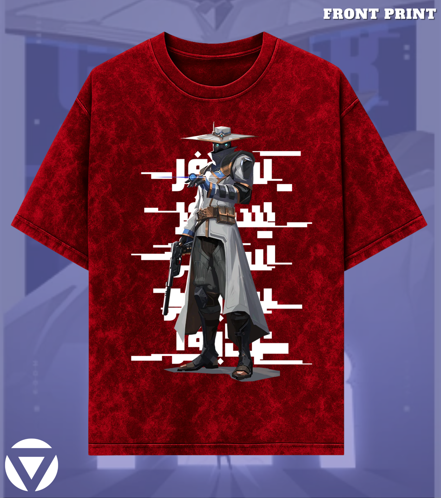 Cypher | Valorant – Silent Watch Acid Wash Tee