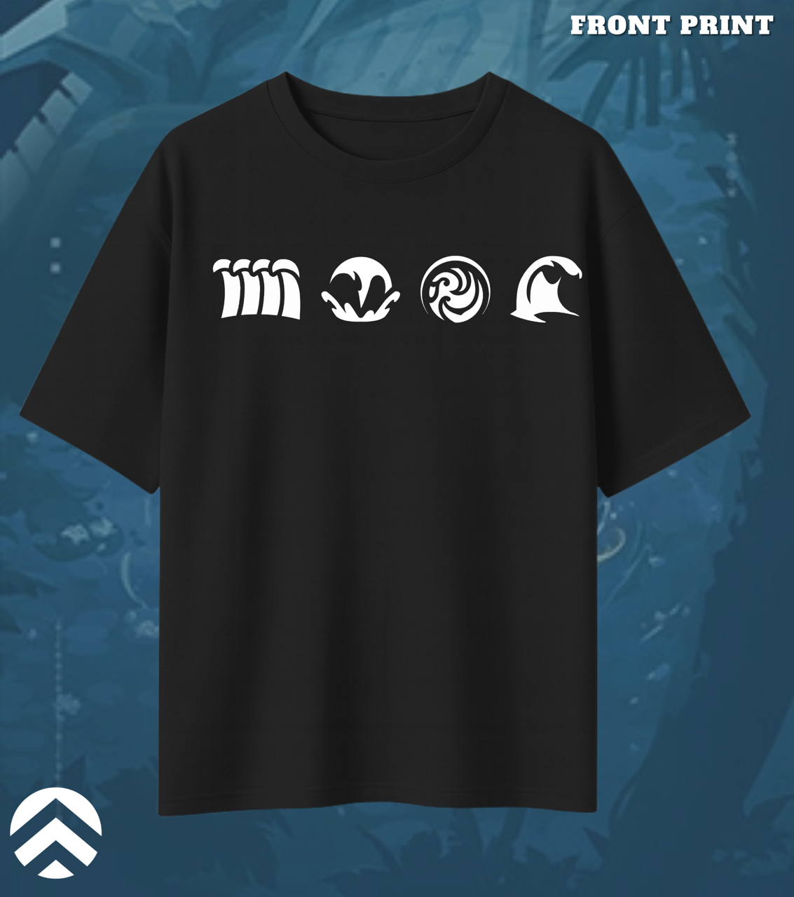 Valorant Harbor – Tidal Force Oversized Tee (240 GSM Premium)