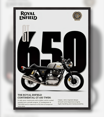 Royal Enfield Continental GT 650 Poster