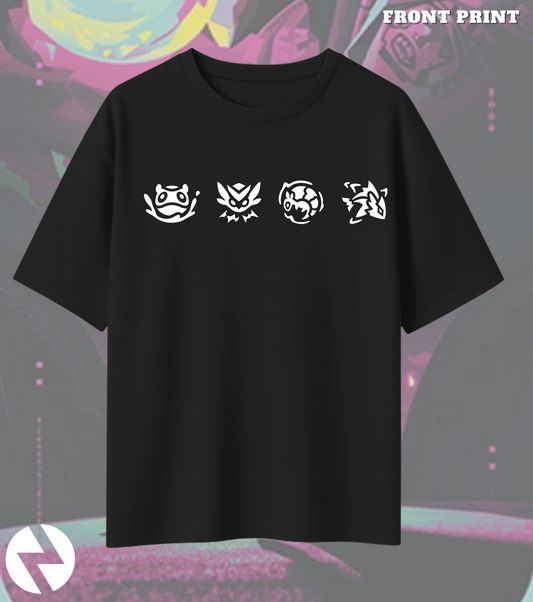 Gekko Creature Crew Oversized T-Shirt – 240 GSM High Quality