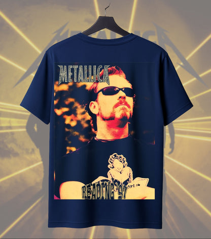 Metallica Master of Puppets & Hetfield Dual Print Regular T-Shirt