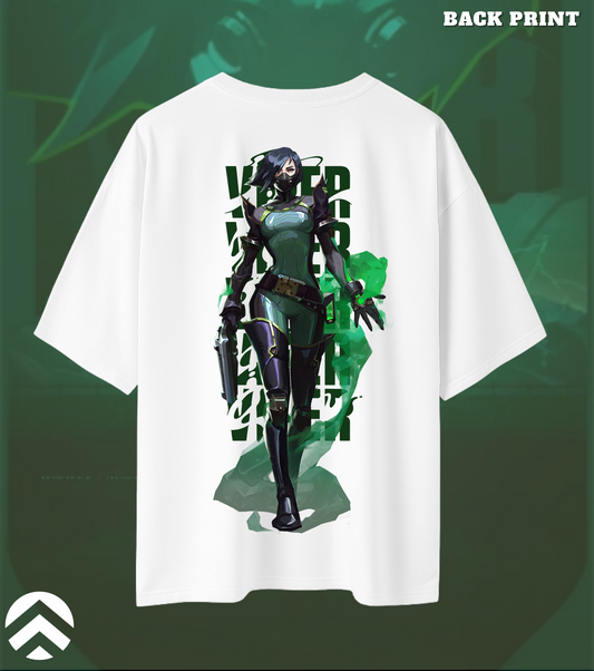 Viper | Valorant – Toxic Precision Oversized Tee (240 GSM Heavyweight)