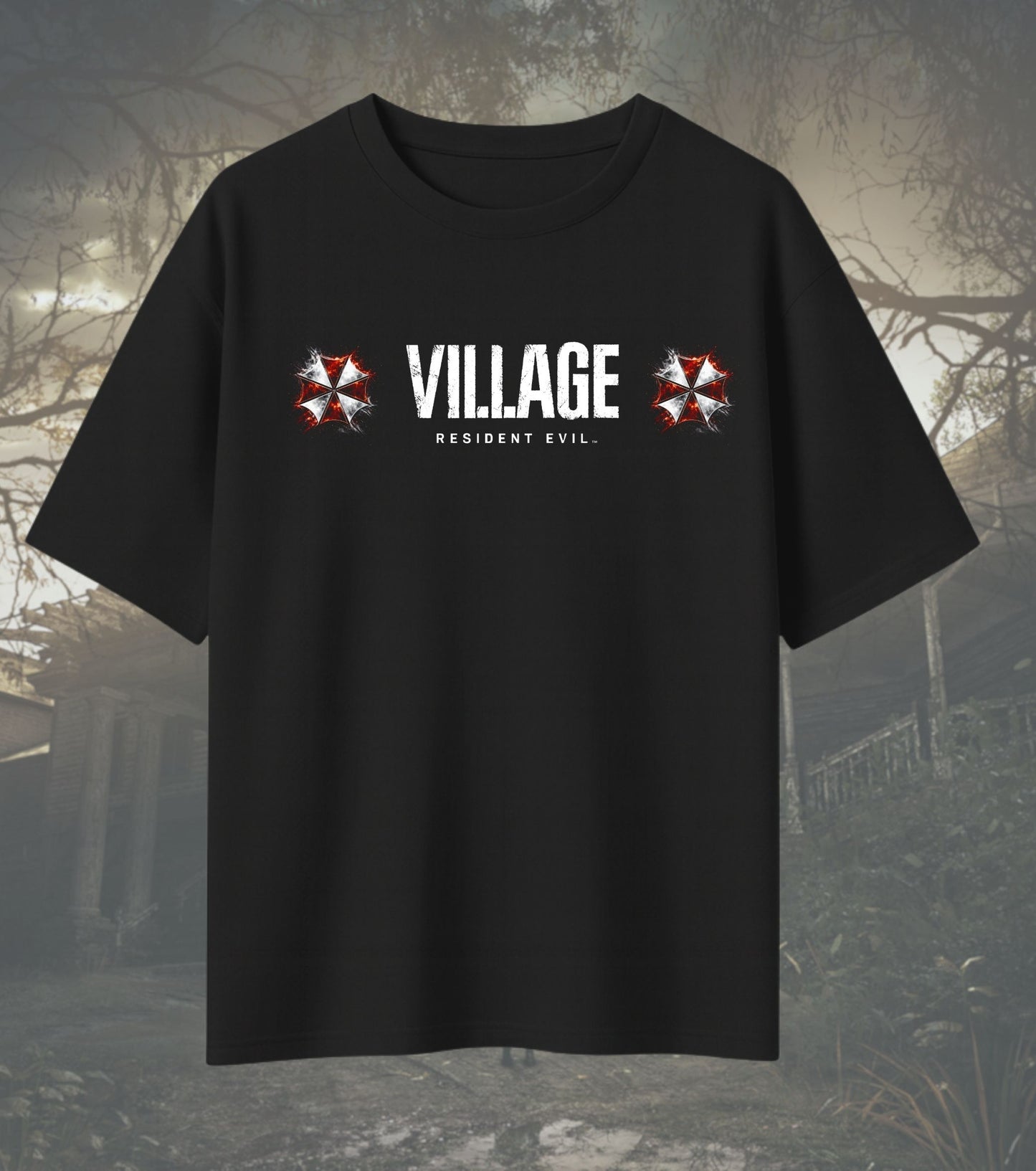 Resident Evil Village Lady Dimitrescu T-Shirt – Gothic Horror Graphic