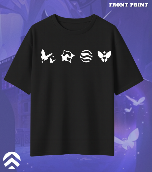 Valorant Clove – Eternal Mischief Oversized Tee (240 GSM Premium)