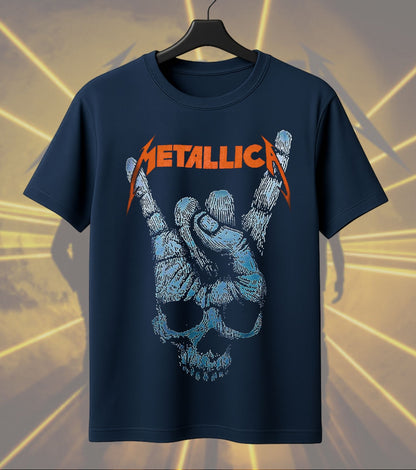 Metallica Bone Hand Graphic Regular T-Shirt