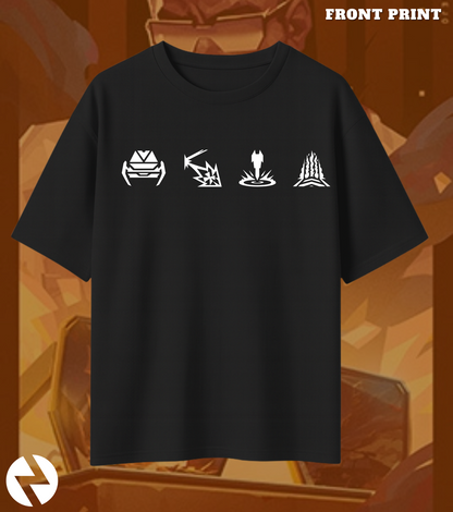 Valorant Tejo – Street Enforcer Oversized Tee (240 GSM Premium)