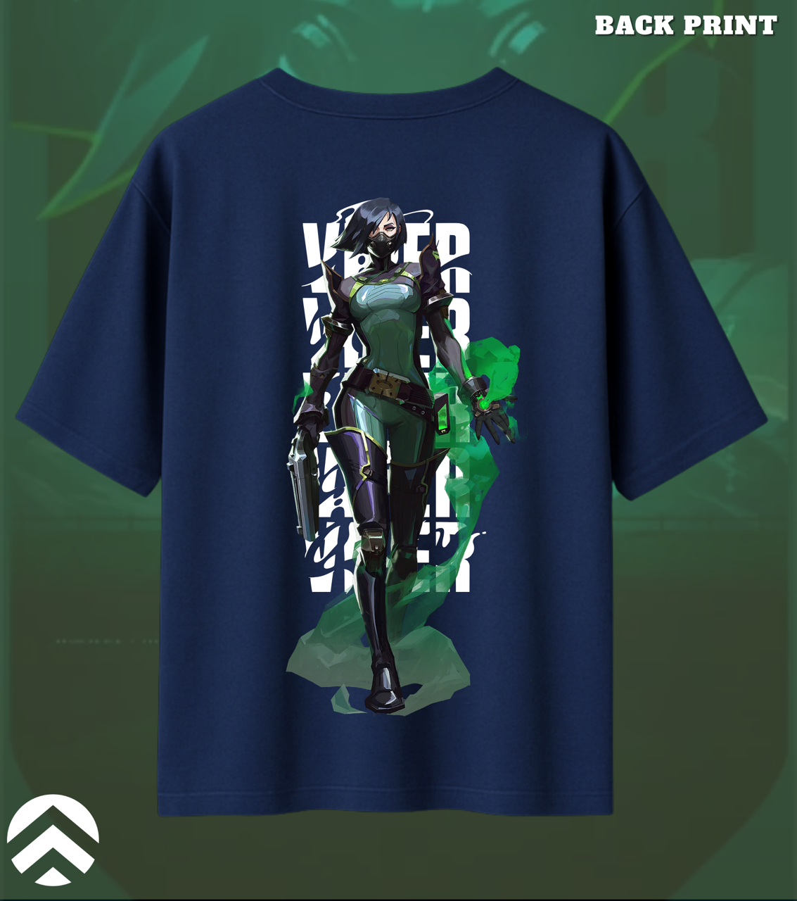 Viper | Valorant – Toxic Precision Oversized Tee (240 GSM Heavyweight)