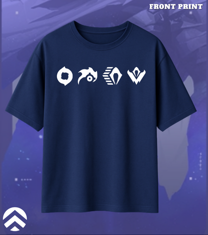 Omen | Valorant – Shadow Reaper Oversized Tee (240 GSM Heavyweight)