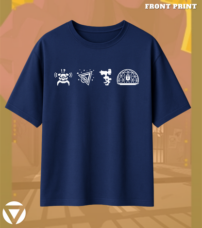 Killjoy | Valorant – Tech Genius Oversized Tee (240 GSM Heavyweight)