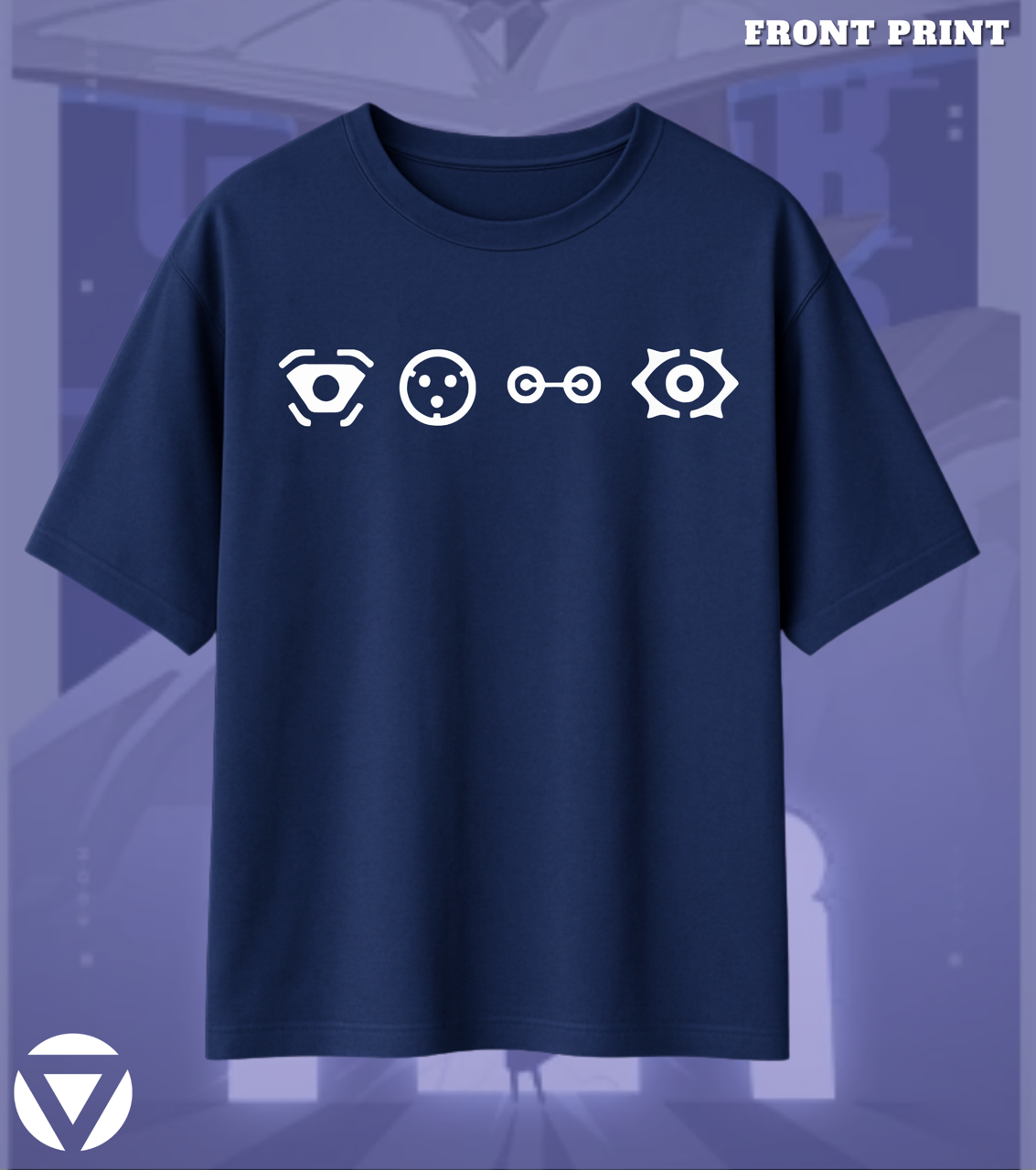 Valorant Cypher – Silent Watch Oversized Heavyweight Tee (240 GSM)