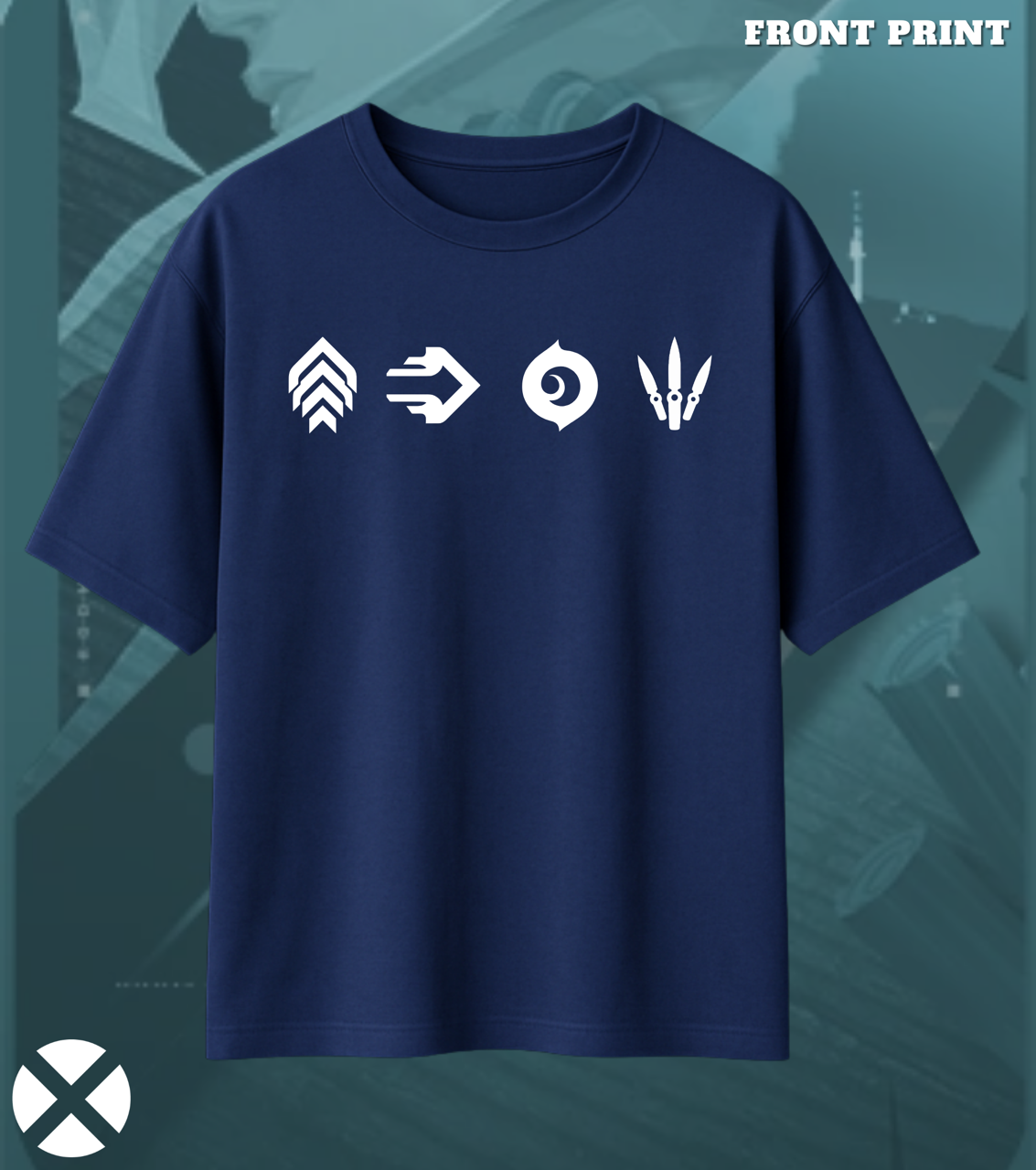 Jett | Valorant – Stormchaser Oversized Tee (240 GSM Heavyweight)