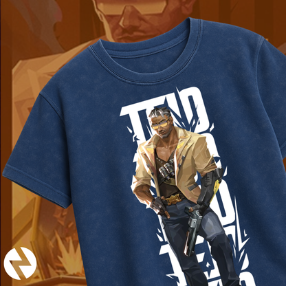 Tejo | Valorant – Street Enforcer Tee Acid Wash
