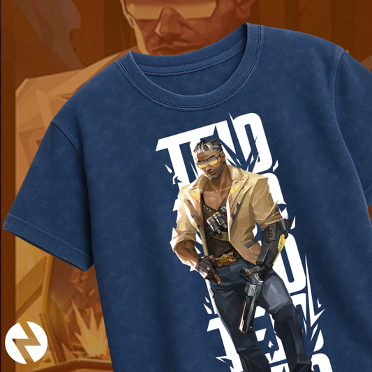 Tejo | Valorant – Street Enforcer Tee Acid Wash