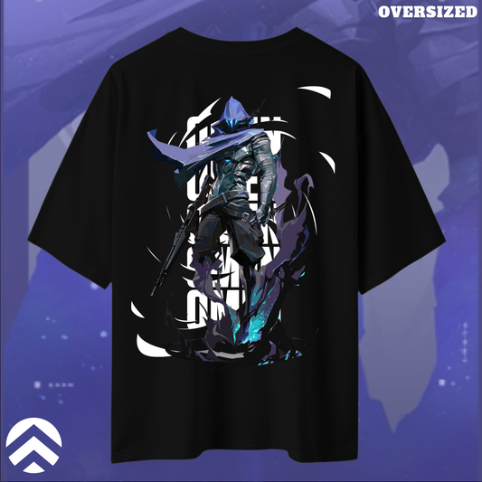 Omen | Valorant – Shadow Reaper Oversized tee