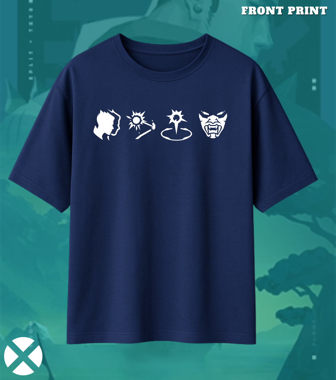 Valorant Yoru – Riftwalker Oversized Tee (240 GSM Premium)