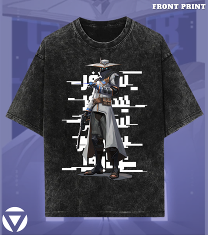 Cypher | Valorant – Silent Watch Acid Wash Tee