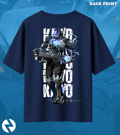 KAY/O | Valorant – Suppression Protocol Oversized Tee (240 GSM Heavyweight)