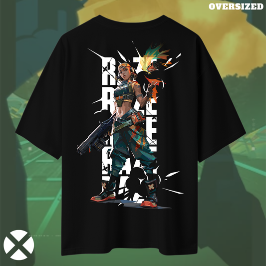 Raze | Valorant – Blast Artist Oversized tee